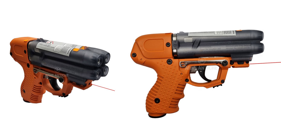 Piexon JPX6 Compact con laser (8200-1109) – Pistola al peperoncino  utilizzata come strumento da difesa personale dotata di puntatore laser –  Tutto Softair