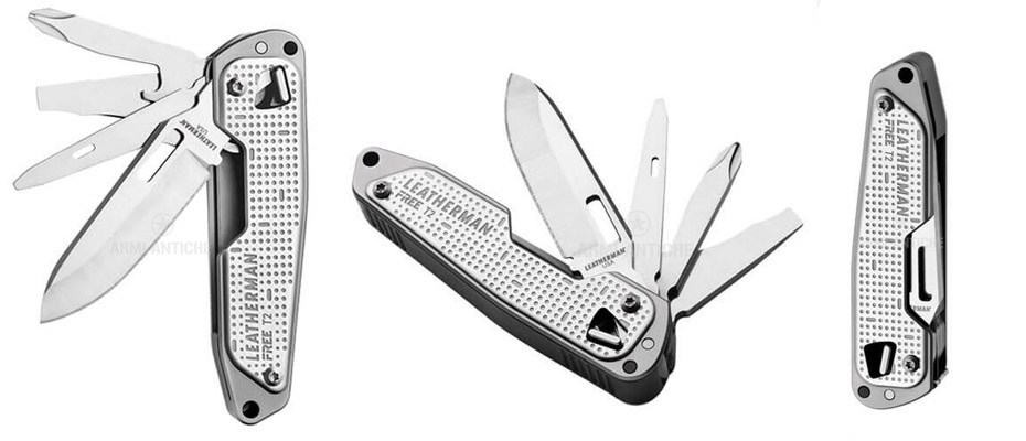 Giochi a softair? Dovresti avere anche uno di questi: Leatherman coltello multiuso FREE T2 8 utensili!