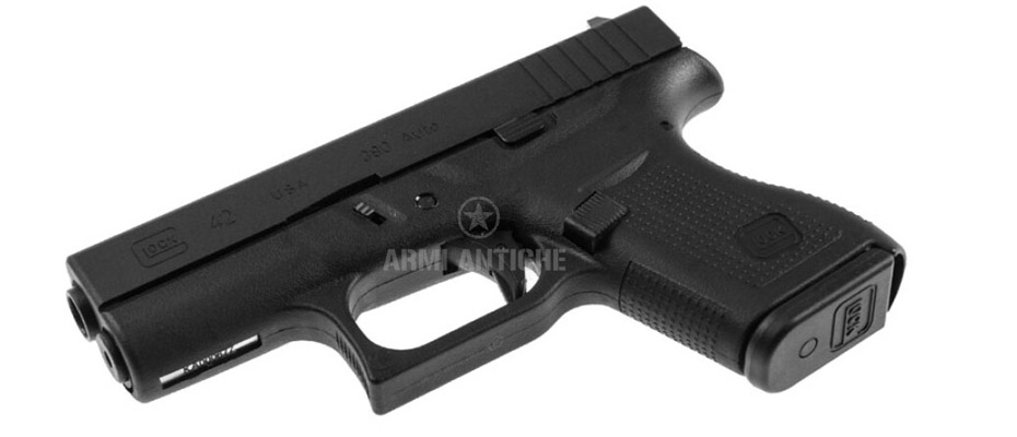 Pistola a gas Glock 42 Austria scarrellante, ottimo rapporto qualità prezzo e prestazioni!